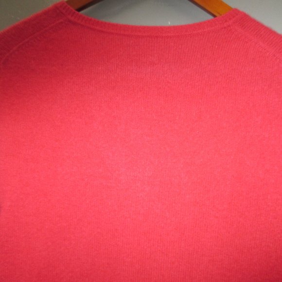 Cashmere By Charter Club Women's Sweater Size XS 100% Cashmere Red Sweater - Picture 10 of 11
